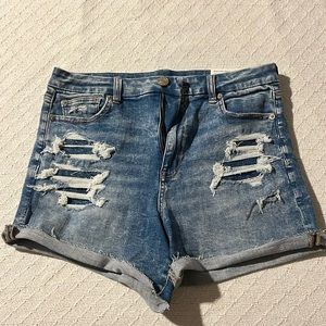 NWT American Eagle curvy hi-rise shortie size 10